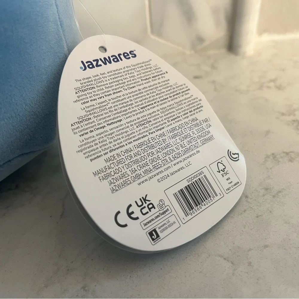 Disney Stitch Eating Sushi Squishmallow 8” Plush Toy - Picture 4 of 4